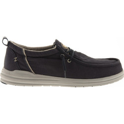 Lumberjack Ανδρικά Μοκασίνια Boat Shoes Μαύρα SMG9312-001C02-CC001