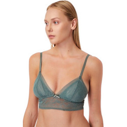 Minerva Bralette με Αφαιρούμενη Ενίσχυση χωρίς Μπανέλα Χακί 90-8527B-213