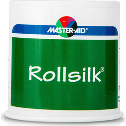Master Aid Rollsilk Μεταξωτή Επιδεσμική Ταινία 5cm x 5m