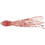 Nikko Octopus Super Taco Bait Τεχνητό Δόλωμα Φωσφοριζέ 9cm Clear Red Glitter