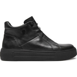 Caprice Γυναικεία Sneakers Μποτάκια Μαύρα 9-25150-43