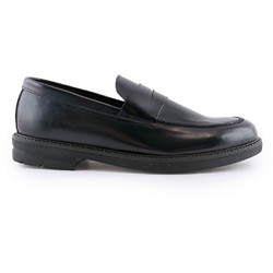 Fentini Ανδρικά Μοκασίνια Loafers Δερμάτινα Μαύρα 569