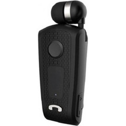 Treqa BT-46 Ακουστικό Bluetooth In Ear Πέτου Black