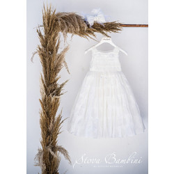 Stova Bambini Βαπτιστικό Φόρεμα 2τμχ SS22G17