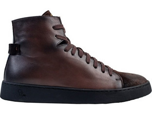 Perlamoda 1912R Ανδρικά Sneakers Μποτάκια Καφέ 1912RTDM