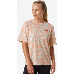 Helly Hansen Γυναικείο Αθλητικό T-Shirt Σομόν 49490-058