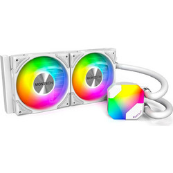 Montech Hyper Flow 240 White Υδρόψυξη CPU 120mm ARGB Socket 115x / 1200 / 1700 / 2011 / 2011-3 / 2066 / AM3 / AM3+ / AM4 / AM5