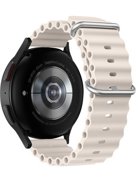 Forcell F-Design FS01 Λουράκι Σιλικόνης Starlight (Samsung Watch 20mm)