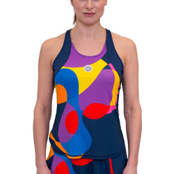 Bidi Badu Twiggy Tennis Tank Γυναικείο Αθλητικό T-Shirt Πολύχρωμο W1580027-DBLMX