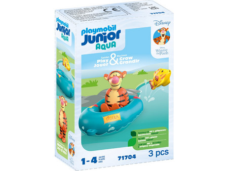Playmobil Junior Disney Η Φουσκωτή Βαρκούλα του Τίγρη για 1-4 Ετών 71704