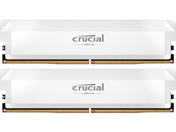 Crucial Pro 32GB (2X16GB) DDR5 RAM 6000MHz C36 White