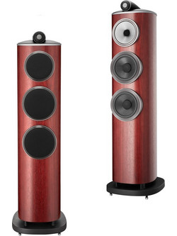 Bowers & Wilkins 804 D4 Ζεύγος Ηχείων Hi-Fi Δαπέδου 500W 3 Δρόμων Rosenut