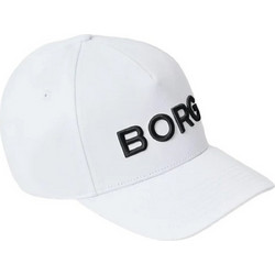 Bjorn Borg Ανδρικό Καπέλο Jockey Υφασμάτινο Λευκό 0003067-WE001