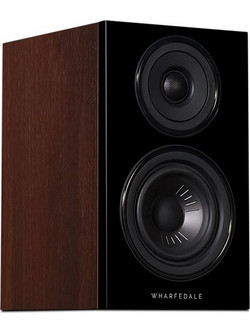 Wharfedale Diamond 12.0 Ζεύγος Ηχείων Hi-Fi Βιβλιοθήκης 60W 2 Δρόμων Wallnut Pearl