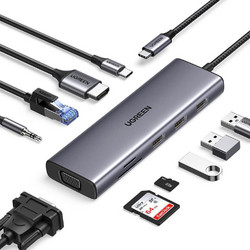 Ugreen 15601 USB-C Docking Station με HDMI Ethernet