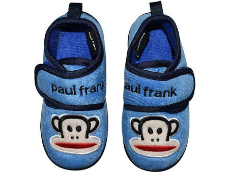 Paul Frank Χειμερινές Παιδικές Παντόφλες Μποτάκια για Αγόρια Μπλε PF96001-1
