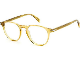 David Beckham DB1018 40GR Ανδρικός Σκελετός Γυαλιών Οράσεως Κοκάλινος Κίτρινος