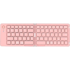 Meetion MT-BTK001 Pink Ασύρματο Πληκτρολόγιο