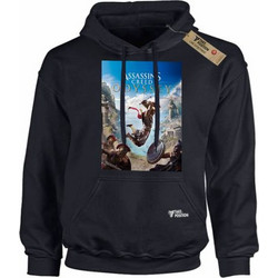 Takeposition Assasin Creed Odyssey Παιδικό Φούτερ με Κουκούλα Μαύρο 811-4537
