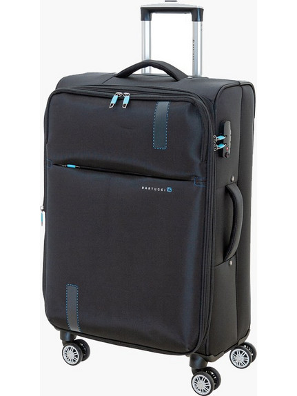 Bartuggi 724-2360.60 Βαλίτσα Μεσαία 67x42x28cm με 4 Ρόδες Μαύρη