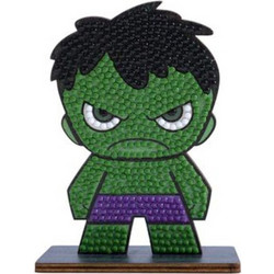 Craft Buddy Marvel Hulk Καμβάς Diamond Painting Kit 11x8cm CAFGR-MCU006