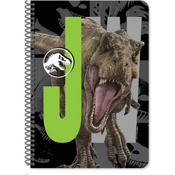 Must Jurassic World Σπιράλ Τετράδιο Ριγέ B5 60 Φύλλων 2 Θεμάτων 000570988J
