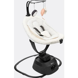 BabyMoov Swoon Evolution x Curl Relax Μωρού Κούνια με Μουσική έως 9kg Λευκό