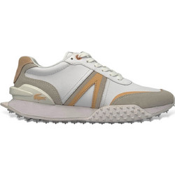 Lacoste Deluxe Γυναικεία Sneakers Λευκά Πράσινο Mint 48SFA00941Y9