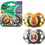 Tommee Tippee Fun Friends Ορθοδοντικές Πιπίλες Σιλικόνης 18-36m Yellow Cream 2τμχ