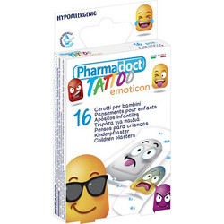 Pharmadoct Tattoo Παιδικά Αυτοκόλλητα Επιθέματα 192τμχ
