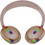 PG363 Ασύρματα Bluetooth Ακουστικά On Ear Ροζ Χρυσά