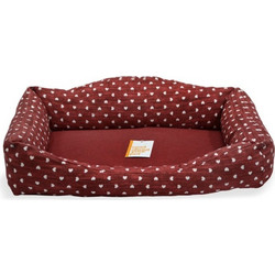 Madpet Classic Naira Καναπές Κρεβάτι Σκύλου Κόκκινος 60x43cm