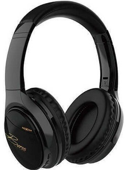 Moxom MX-WL40 Ασύρματα Bluetooth Ακουστικά Over Ear Μαύρα