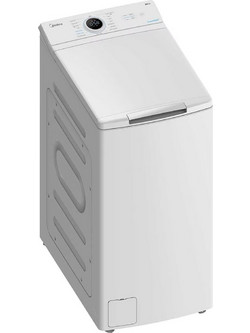 Midea MF100T70B/W-GR Πλυντήριο Ρούχων Άνω Φόρτωσης 7kg 1200 Στροφών