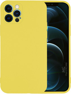 Sonique My Colors Silicone Back Cover Yellow (iPhone 12 Pro)