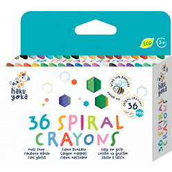 Haku Yoka Spiral Κηρομπογιές Σετ 36τμχ