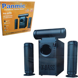 Panmic PA-6030 Ηχοσύστημα Hi-Fi 60W με Bluetooth Black