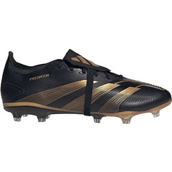 Adidas Predator League FG JH5702 Ποδοσφαιρικά Παπούτσια με Τάπες Μαύρα Χρυσά