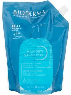 Bioderma Atoderm Αφρόλουτρο σε Gel για Ξηρό Δέρμα Refill 1lt