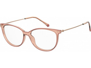 Polaroid Eyewear PLD415 733 Γυναικείος Σκελετός Γυαλιών Οράσεως Κοκάλινος Μεταλλικός Χρυσός Ροζ