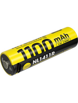 Nitecore NL1411R USB-C 14500 1100mAh 1τμχ