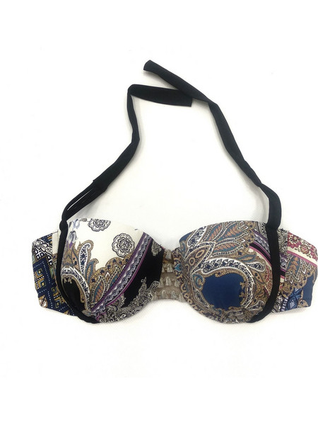 Luna Bikini Top Strapless με Ενίσχυση Πολύχρωμο 91896