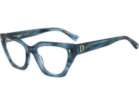 Dsquared2 D20117 38I Γυναικείος Σκελετός Γυαλιών Οράσεως Κοκάλινος Μπλε