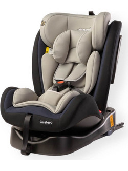 Caretero Mokki Κάθισμα Αυτοκινήτου i-Size 0-36kg ISOfix Navy Blue Beige