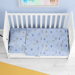 Dimcol Sweet Dreams 551 Βρεφικό Πάπλωμα Κούνιας 160x120cm Γαλάζιο