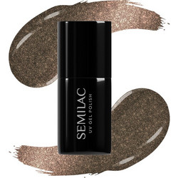 Semilac 488 The Chic One Glitter Ημιμόνιμο Βερνίκι Νυχιών 7ml