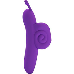 Pretty Love Snail Finger Stimulator Δονητής Δακτύλου Μωβ D-3