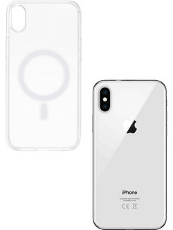Sonique Magnetic Magcase Back Cover Transparent (iPhone XS Max)