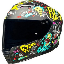 Pilot Helmets Alpha SV Future Express Matt Black Κράνος Μηχανής Full Face 1550gr
