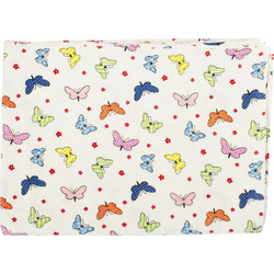 Dimcol Butterfly 49 Πάνα Αγκαλιάς Φανελένια Πολύχρωμη 80x80cm